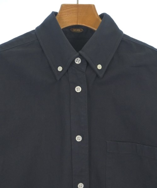 MUSE de Deuxieme Classe（ミューズドゥドゥーズィーエムクラス）カジュアルシャツ 紺 サイズ:F レディース/2200631687023