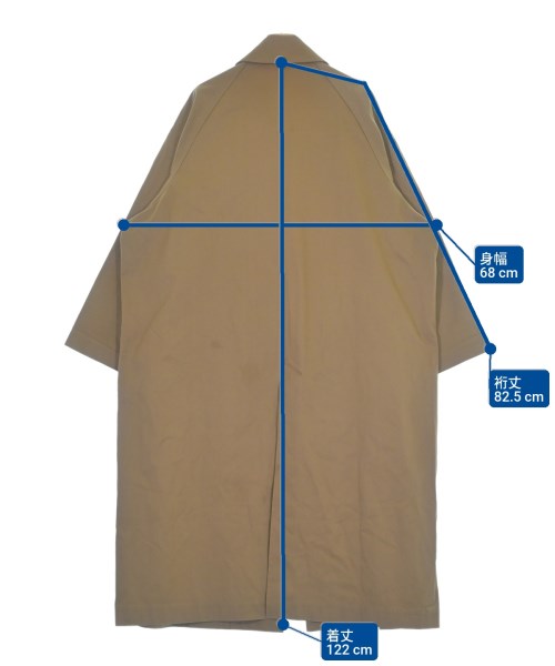 MUSE de Deuxieme Classe（ミューズドゥドゥーズィーエムクラス）ステンカラーコート ベージュ サイズ:-(M位) レディース/2200632123025