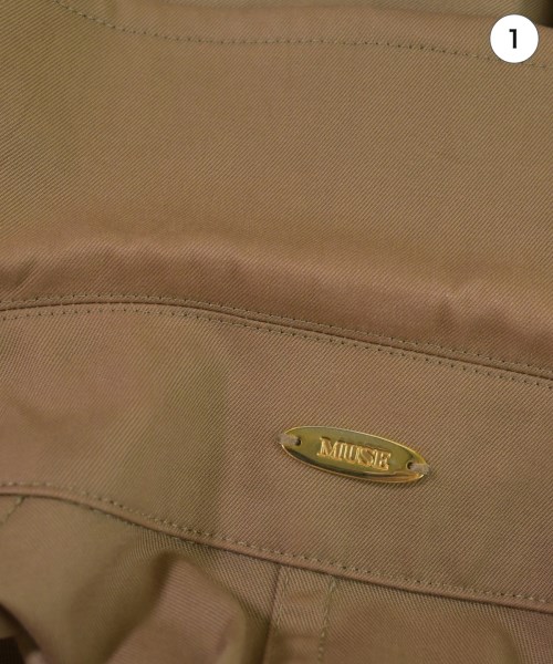 MUSE de Deuxieme Classe（ミューズドゥドゥーズィーエムクラス）ステンカラーコート ベージュ サイズ:-(M位) レディース/2200632123025