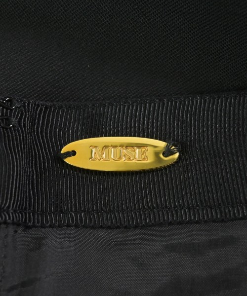 MUSE de Deuxieme Classe（ミューズドゥドゥーズィーエムクラス）ロング・マキシ丈スカート 黒 サイズ:38(M位) レディース/2200630643129
