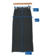 MUSE de Deuxieme Classe（ミューズドゥドゥーズィーエムクラス）ロング・マキシ丈スカート 黒 サイズ:36(S位) レディース/2200629999015