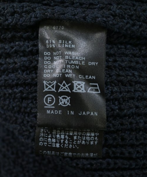 MUSE de Deuxieme Classe（ミューズドゥドゥーズィーエムクラス）ニット・セーター 紺 サイズ:-(M位) レディース/2200628213532