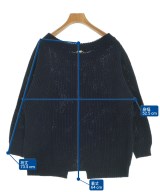 MUSE de Deuxieme Classe（ミューズドゥドゥーズィーエムクラス）ニット・セーター 紺 サイズ:-(M位) レディース/2200628213532