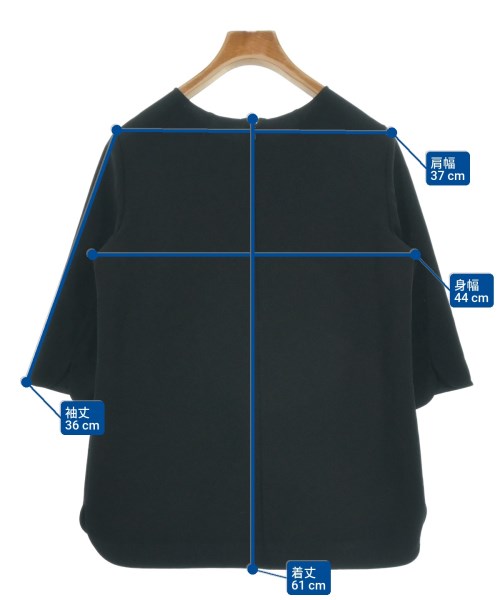 MUSE de Deuxieme Classe（ミューズドゥドゥーズィーエムクラス）ブラウス 黒 サイズ:-(XL位) レディース/2200621546019