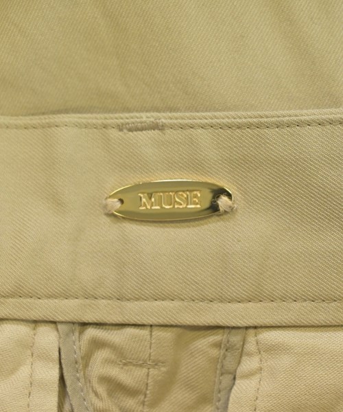 MUSE de Deuxieme Classe（ミューズドゥドゥーズィーエムクラス）チノパン ベージュ サイズ:34(XS位) レディース/2200634152023