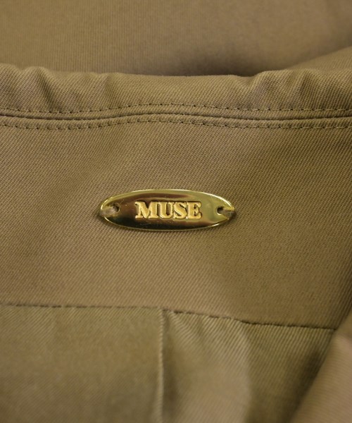MUSE de Deuxieme Classe（ミューズドゥドゥーズィーエムクラス）ステンカラーコート 茶 サイズ:F レディース/2200634301018