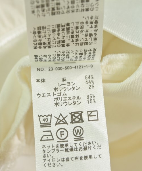 MUSE de Deuxieme Classe（ミューズドゥドゥーズィーエムクラス）その他 白 サイズ:36(S位) レディース/2200610133060