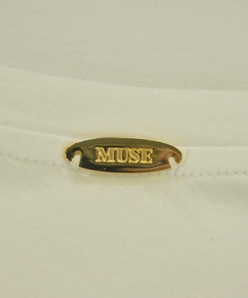 MUSE de Deuxieme Classe（ミューズドゥドゥーズィーエムクラス）ノースリーブ 白 サイズ:F レディース/2200607449013