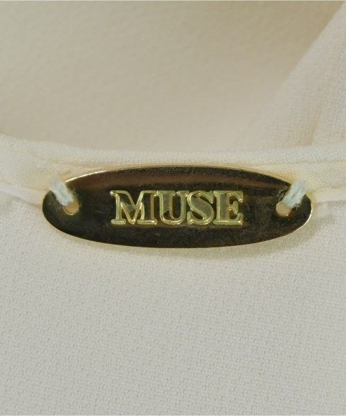 MUSE de Deuxieme Classe（ミューズドゥドゥーズィーエムクラス）ブラウス 白 サイズ:F レディース/2200608604077