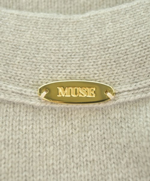 MUSE de Deuxieme Classe（ミューズドゥドゥーズィーエムクラス）ニット・セーター グレー サイズ:F レディース/2200594480020