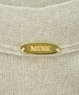 MUSE de Deuxieme Classe（ミューズドゥドゥーズィーエムクラス）ニット・セーター グレー サイズ:F レディース/2200594480020