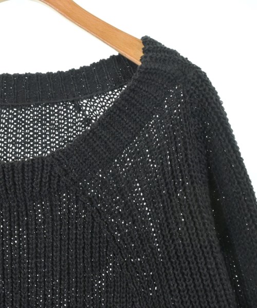 MUSE de Deuxieme Classe（ミューズドゥドゥーズィーエムクラス）ニット・セーター 黒 サイズ:F レディース/2200608272016