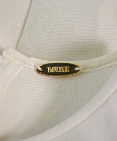 MUSE de Deuxieme Classe（ミューズドゥドゥーズィーエムクラス）ブラウス 白 サイズ:-(L位) レディース/2200579110119