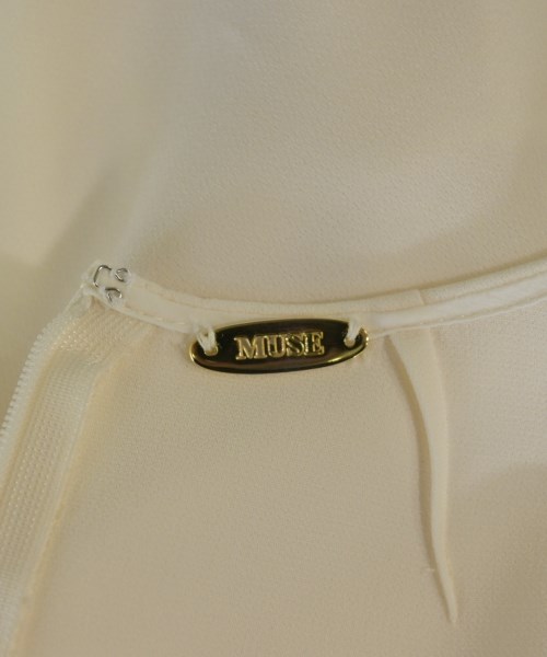 MUSE de Deuxieme Classe（ミューズドゥドゥーズィーエムクラス）ブラウス 白 サイズ:-(XL位) レディース/2200614623024