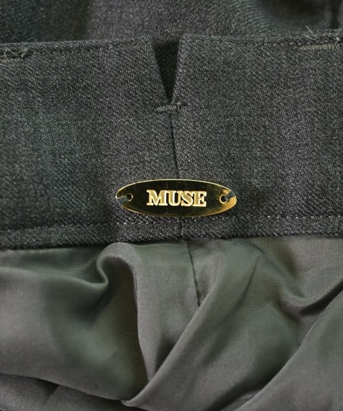 MUSE de Deuxieme Classe（ミューズドゥドゥーズィーエムクラス）スラックス グレー サイズ:36(S位) レディース/2200618184026