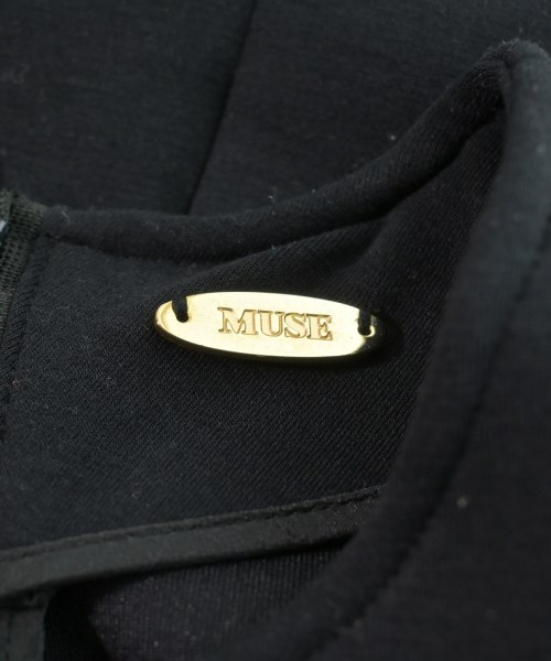 MUSE de Deuxieme Classe（ミューズドゥドゥーズィーエムクラス）スウェット 黒 サイズ:F レディース/2200618774029