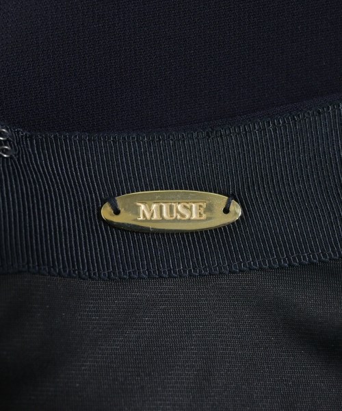 MUSE de Deuxieme Classe（ミューズドゥドゥーズィーエムクラス）ロング・マキシ丈スカート 紺 サイズ:36(S位) レディース/2200618982103