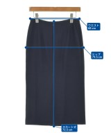 MUSE de Deuxieme Classe（ミューズドゥドゥーズィーエムクラス）ロング・マキシ丈スカート 紺 サイズ:36(S位) レディース/2200618982103