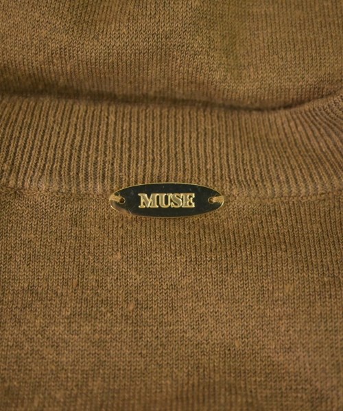 MUSE de Deuxieme Classe（ミューズドゥドゥーズィーエムクラス）ニット・セーター ベージュ サイズ:F レディース/2200611874153
