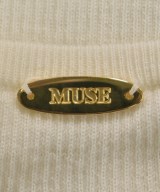 MUSE de Deuxieme Classe（ミューズドゥドゥーズィーエムクラス）ニット・セーター 白 サイズ:F レディース/2200619199081