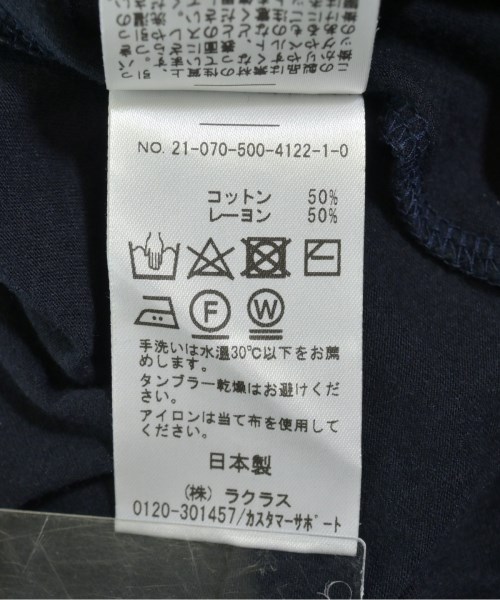 MUSE de Deuxieme Classe（ミューズドゥドゥーズィーエムクラス）ノースリーブ 紺 サイズ:F レディース/2200613991162