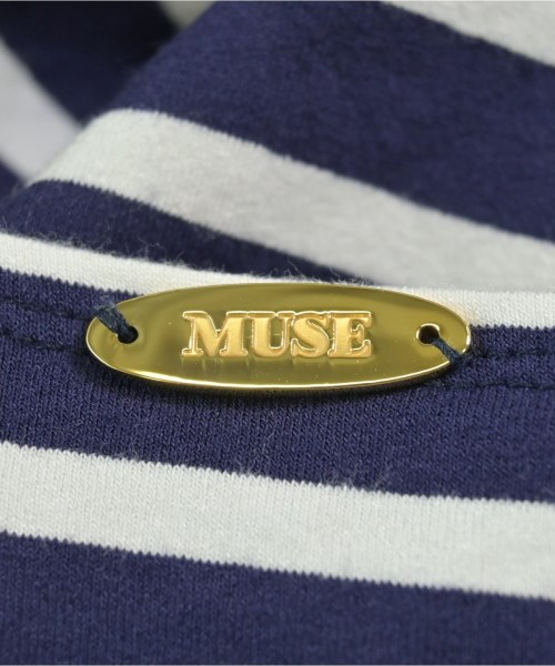 MUSE de Deuxieme Classe（ミューズドゥドゥーズィーエムクラス）Tシャツ・カットソー 紺 サイズ:F レディース/2200613991179