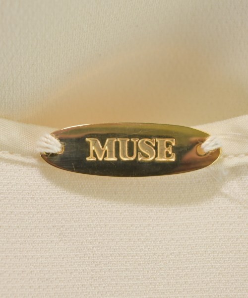 MUSE de Deuxieme Classe（ミューズドゥドゥーズィーエムクラス）ブラウス 白 サイズ:F レディース/2200618451012