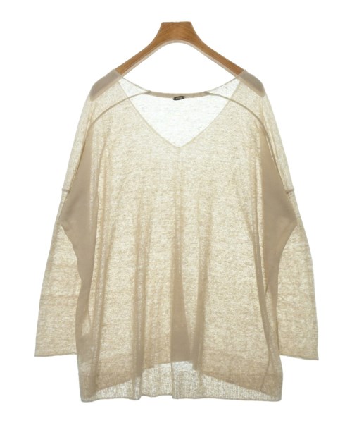 MUSE de Deuxieme Classe（ミューズドゥドゥーズィーエムクラス）ニット・セーター ベージュ サイズ:F レディース/2200616693063