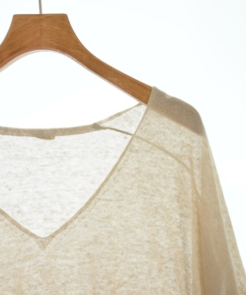 MUSE de Deuxieme Classe（ミューズドゥドゥーズィーエムクラス）ニット・セーター ベージュ サイズ:F レディース/2200616693063