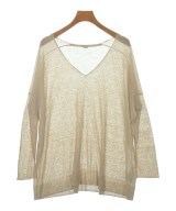 MUSE de Deuxieme Classe（ミューズドゥドゥーズィーエムクラス）ニット・セーター ベージュ サイズ:F レディース/2200616693063