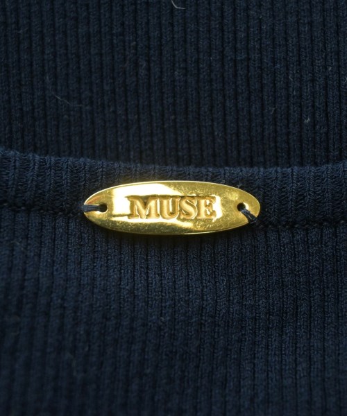MUSE de Deuxieme Classe（ミューズドゥドゥーズィーエムクラス）ニット・セーター 紺 サイズ:-(M位) レディース/2200616765180