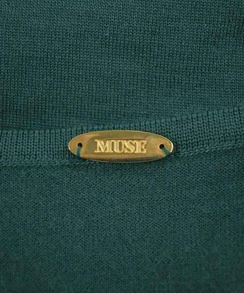 MUSE de Deuxieme Classe（ミューズドゥドゥーズィーエムクラス）ニット・セーター 緑 サイズ:36(S位) レディース/2200668992060