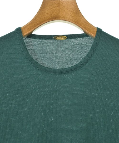 MUSE de Deuxieme Classe（ミューズドゥドゥーズィーエムクラス）ニット・セーター 緑 サイズ:36(S位) レディース/2200668992060