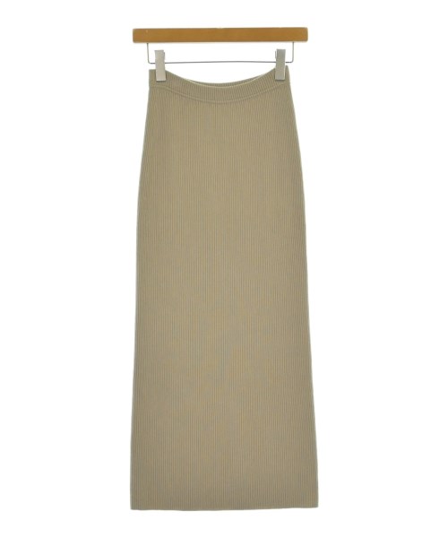 MUSE de Deuxieme Classe(ミューズドゥドゥーズィーエムクラス)ロング・マキシ丈スカート ベージュ サイズ:-(XS位)/2200665395314