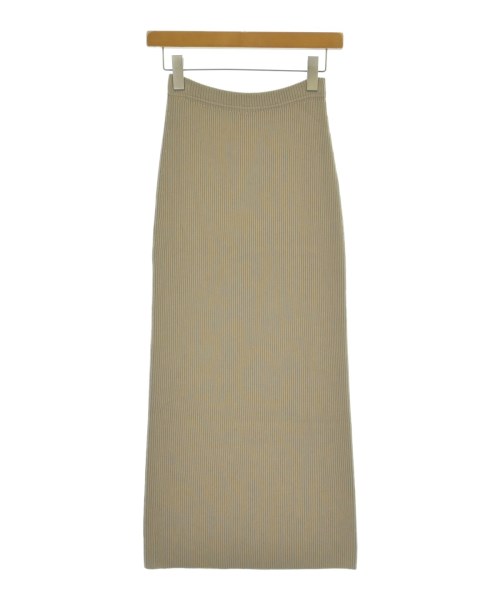MUSE de Deuxieme Classe（ミューズドゥドゥーズィーエムクラス）ロング・マキシ丈スカート ベージュ サイズ:-(XS位) レディース/2200665395314