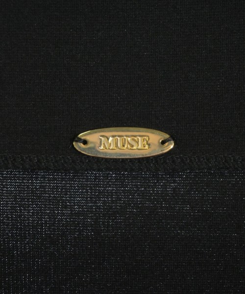 MUSE de Deuxieme Classe（ミューズドゥドゥーズィーエムクラス）Tシャツ・カットソー 黒 サイズ:F レディース/2200670644124