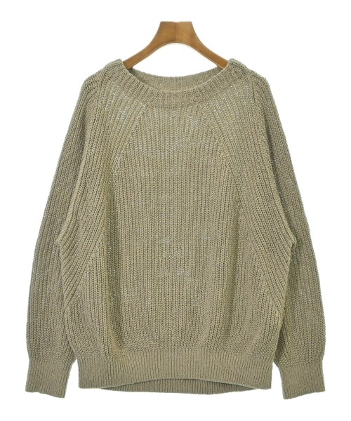 MUSE de Deuxieme Classe(ミューズドゥドゥーズィーエムクラス)ニット・セーター ベージュ サイズ:F/2200673346087