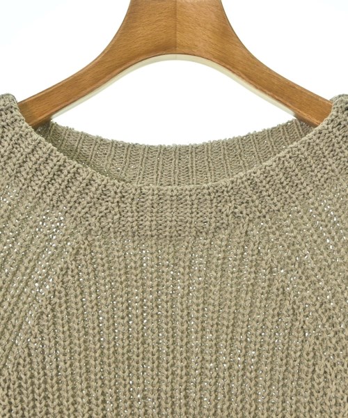 MUSE de Deuxieme Classe（ミューズドゥドゥーズィーエムクラス）ニット・セーター ベージュ サイズ:F レディース/2200673346087