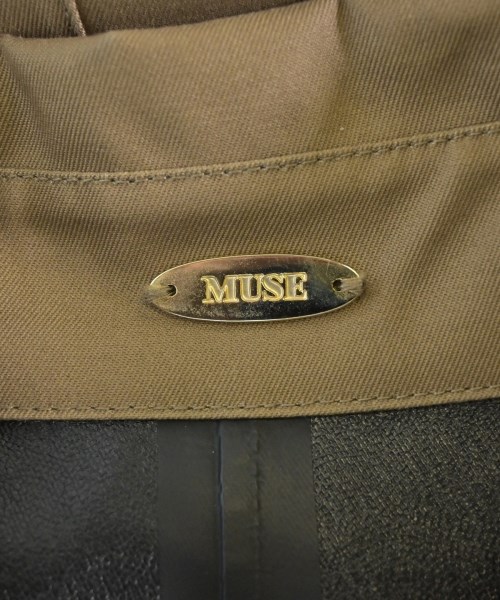 MUSE de Deuxieme Classe（ミューズドゥドゥーズィーエムクラス）ステンカラーコート 茶 サイズ:F レディース/2200674640023