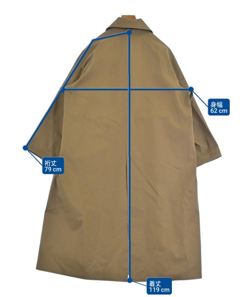 MUSE de Deuxieme Classe（ミューズドゥドゥーズィーエムクラス）ステンカラーコート 茶 サイズ:F レディース/2200674640023