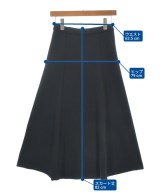 MUSE de Deuxieme Classe（ミューズドゥドゥーズィーエムクラス）ロング・マキシ丈スカート 黒 サイズ:-(S位) レディース/2200675310017
