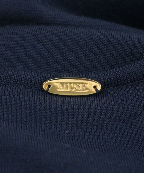 MUSE de Deuxieme Classe（ミューズドゥドゥーズィーエムクラス）カーディガン 紺 サイズ:36(S位) レディース/2200670118151