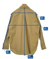 MUSE de Deuxieme Classe（ミューズドゥドゥーズィーエムクラス）カジュアルシャツ ベージュ サイズ:F レディース/2200676152012