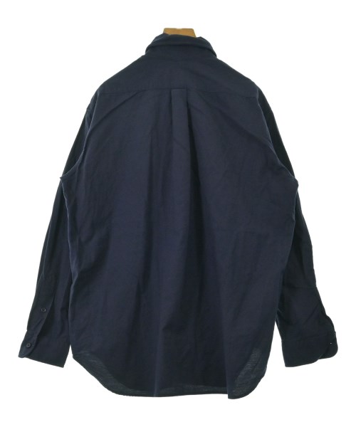 MUSE de Deuxieme Classe（ミューズドゥドゥーズィーエムクラス）カジュアルシャツ 紺 サイズ:F レディース/2200676152029