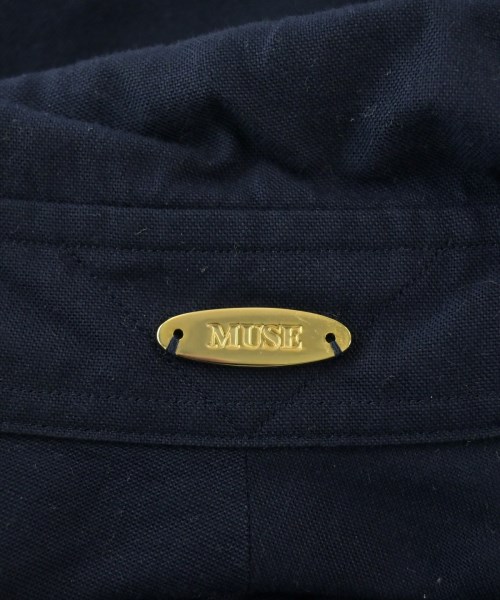 MUSE de Deuxieme Classe（ミューズドゥドゥーズィーエムクラス）カジュアルシャツ 紺 サイズ:F レディース/2200676152029