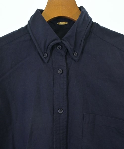 MUSE de Deuxieme Classe（ミューズドゥドゥーズィーエムクラス）カジュアルシャツ 紺 サイズ:F レディース/2200676152029