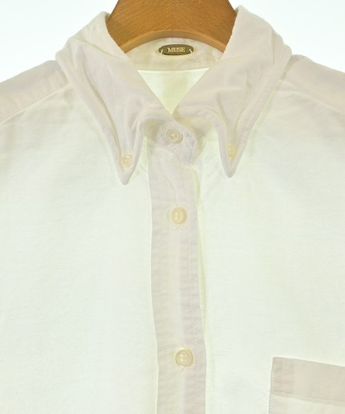 MUSE de Deuxieme Classe（ミューズドゥドゥーズィーエムクラス）カジュアルシャツ 白 サイズ:F レディース/2200676354010