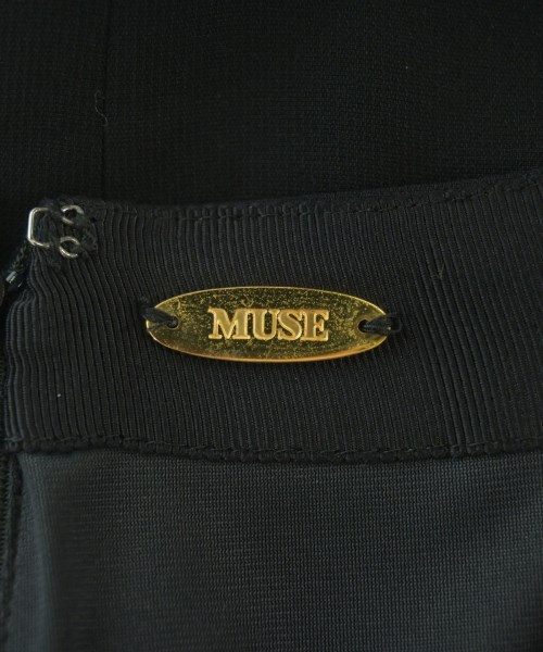 MUSE de Deuxieme Classe（ミューズドゥドゥーズィーエムクラス）ロング・マキシ丈スカート 黒 サイズ:36(S位) レディース/2200672140075