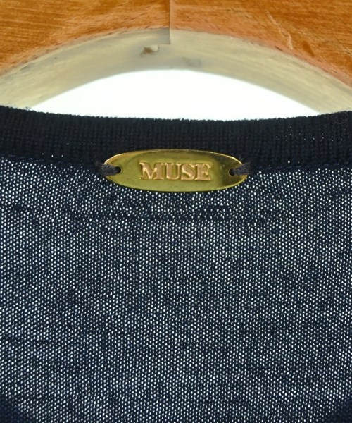 MUSE de Deuxieme Classe（ミューズドゥドゥーズィーエムクラス）カーディガン 紺 サイズ:-(M位) レディース/2200672140150