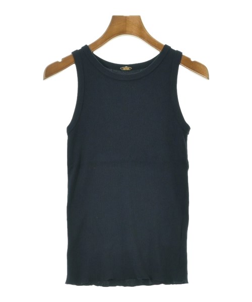 MUSE de Deuxieme Classe(ミューズドゥドゥーズィーエムクラス)タンクトップ 紺 サイズ:F/2200677400068